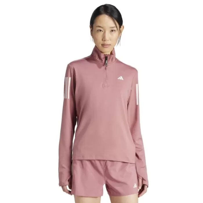 Own The Run Half-Zip Long Sleeve-adidas Best Sale