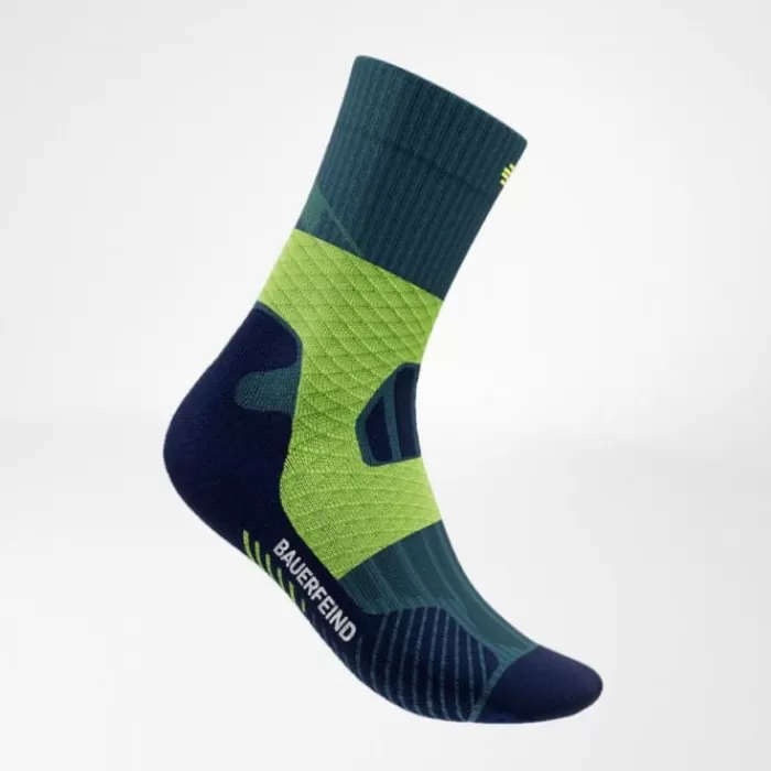 Trail Run Compression Socks Mid Cut-Bauerfeind Best