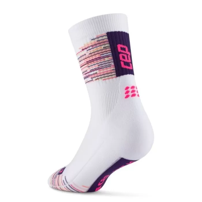 Paris Vibes 80's Mid Cut Sock-CEP New