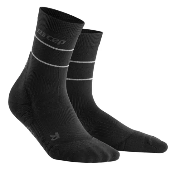 Reflective Mid-Cut Socks-CEP Clearance