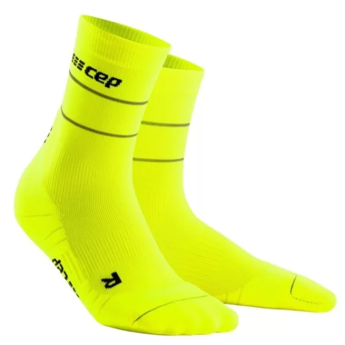 Reflective Mid-Cut Socks-CEP Cheap