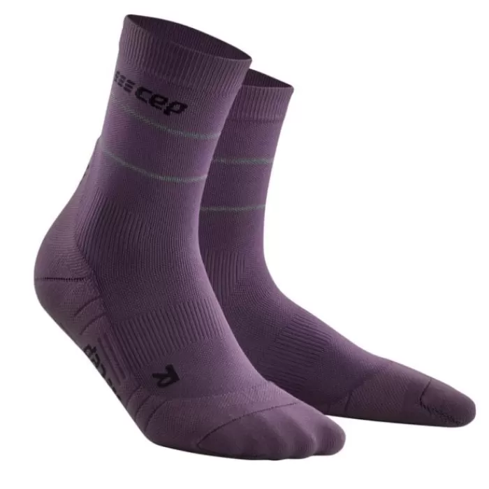 Reflective Mid-Cut Socks-CEP New