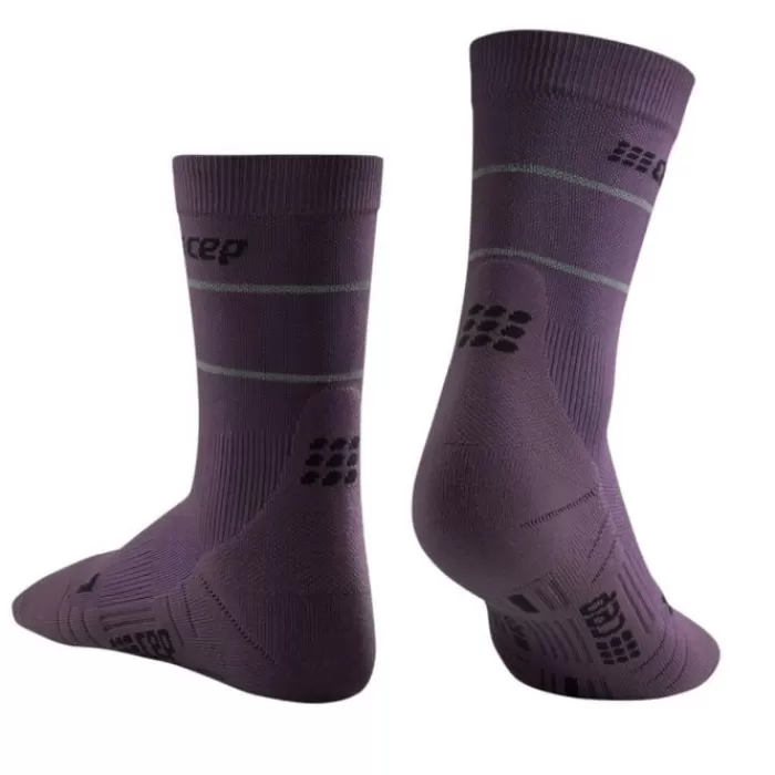 Reflective Mid-Cut Socks-CEP New