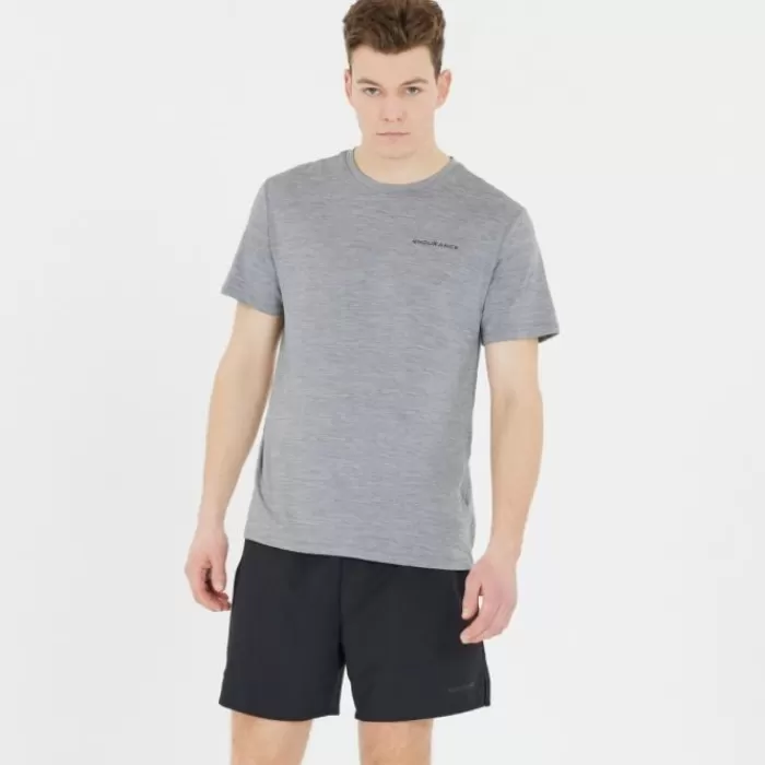 Abdon Melange Short Sleeve Tee-Endurance Hot