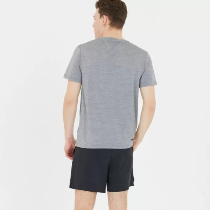 Abdon Melange Short Sleeve Tee-Endurance Hot