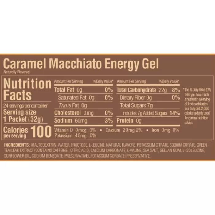 Gel Caffeine (Caramel Macchiato)-GU Energy Best Sale