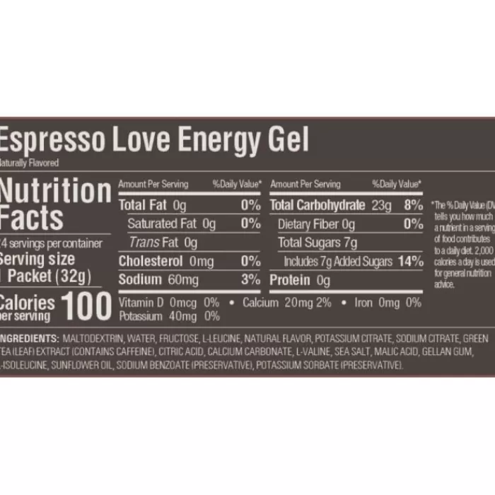 Gel Caffeine (Espresso Love)-GU Energy Cheap