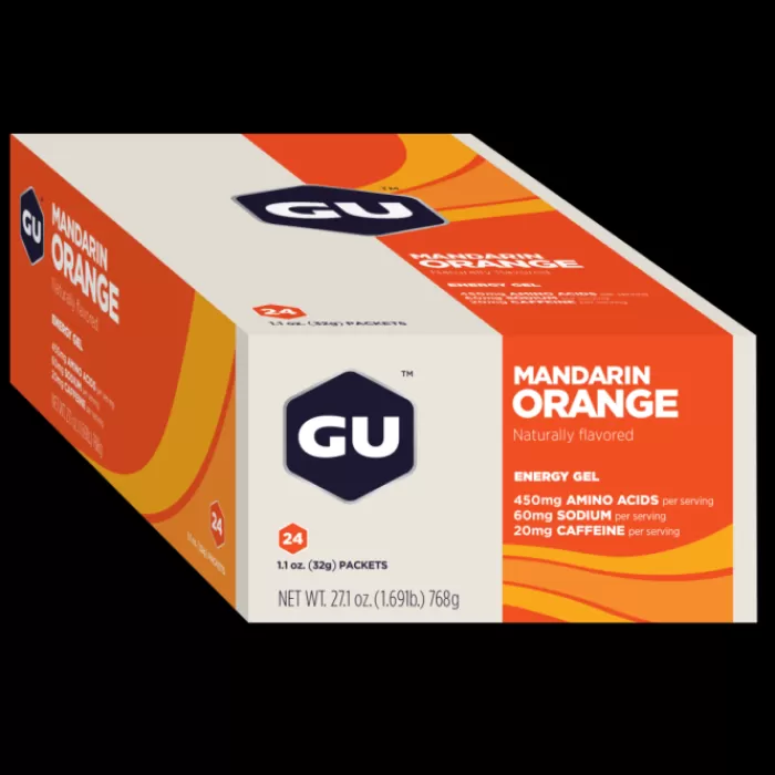 Gel Caffeine 24x32g (Mandarin Orange)-GU Energy Shop