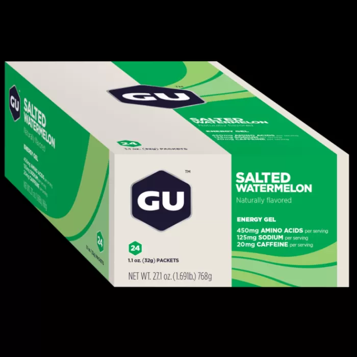 Gel Caffeine 24x32g (Salted Watermelon-GU Energy Best