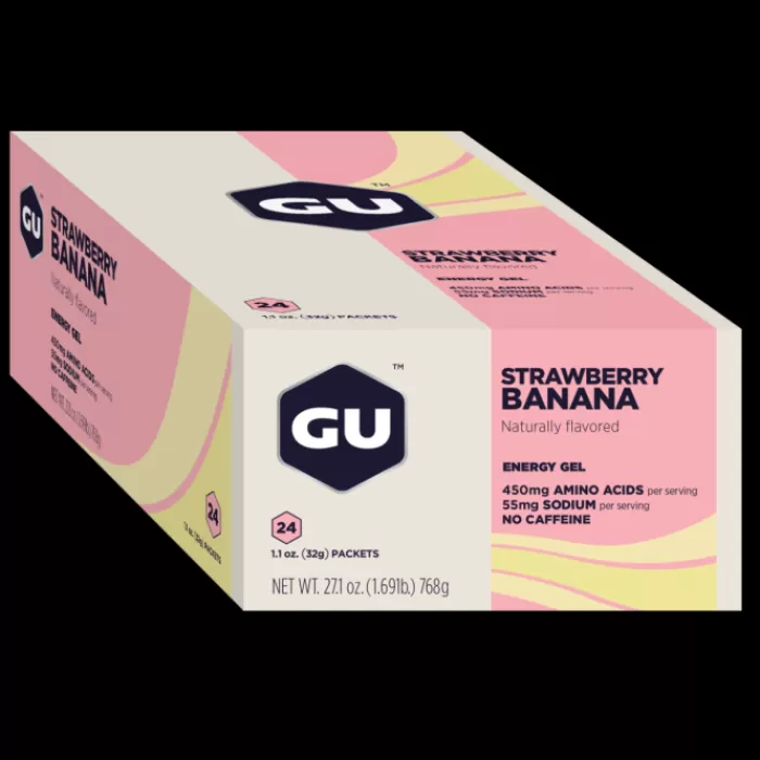 Gel 24x32g (Strawberry Banana)-GU Energy Best Sale