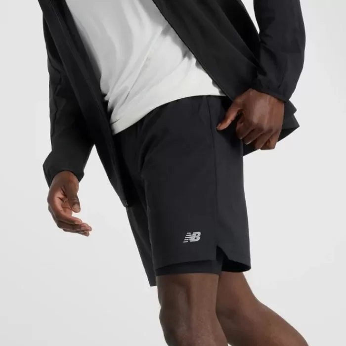 AC Lined Short 7"-New Balance Flash Sale