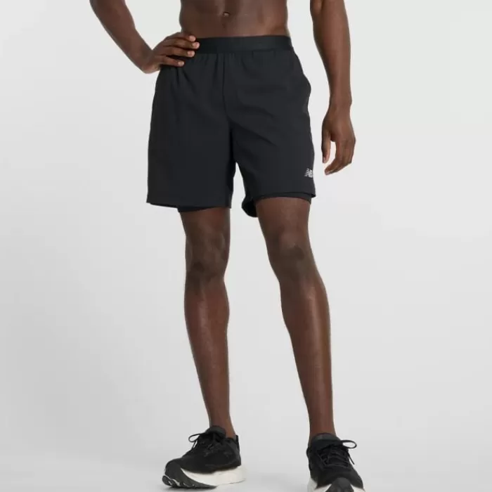 AC Lined Short 7"-New Balance Flash Sale