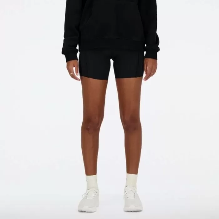 Athletics 6 Inch Fitted High Rise Pkt Short-New Balance Cheap