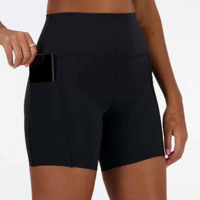 Athletics 6 Inch Fitted High Rise Pkt Short-New Balance Cheap