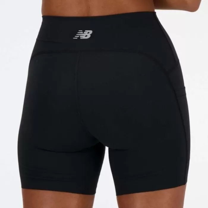 Athletics 6 Inch Fitted High Rise Pkt Short-New Balance Cheap