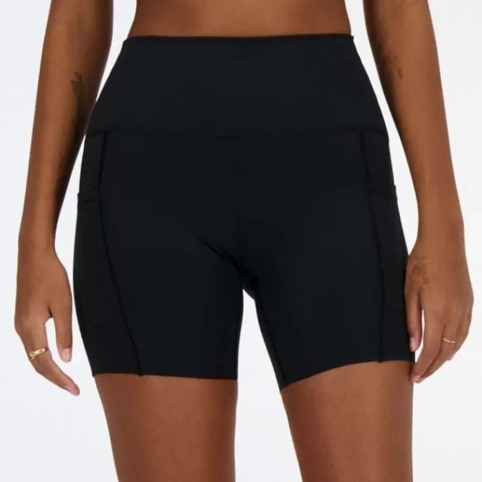 Athletics 6 Inch Fitted High Rise Pkt Short-New Balance Cheap
