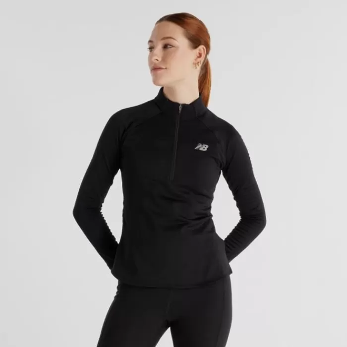 Athletics Heat Grid Half Zip-New Balance Cheap