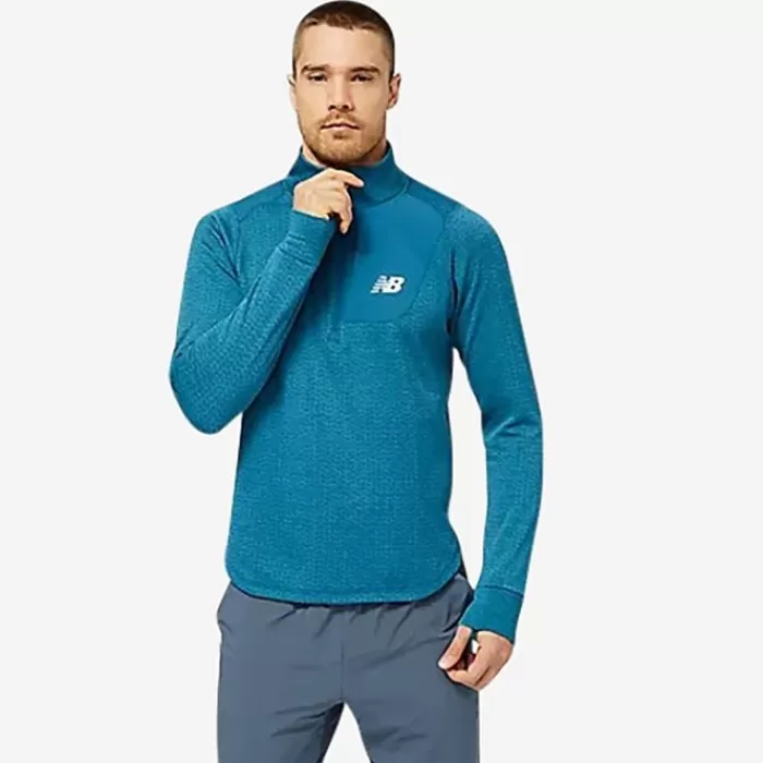 NB Heat Grid Half Zip-New Balance Store