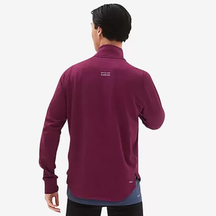 NB Heat Grid Half Zip-New Balance Clearance