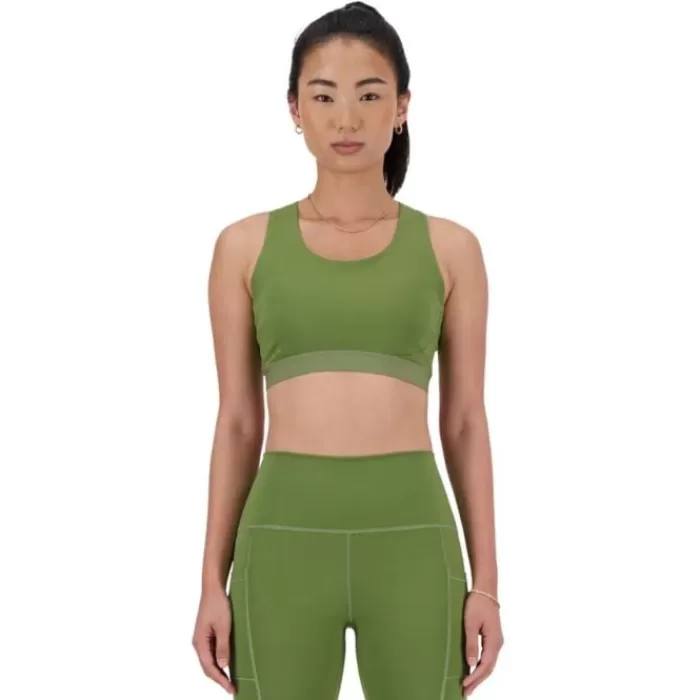 NB Sleek Medium Support Pocket Sports Bra-New Balance Cheap