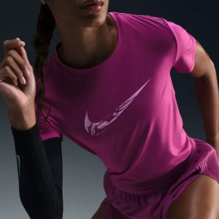 Dri-FIT One Swoosh Heathered Short Sleeve Tee-Nike Online