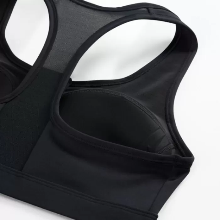 Dri-FIT Swoosh Padded Medium Support Full Zip Bra-Nike Shop