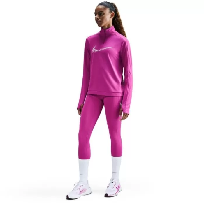 Swoosh Heathered Half Zip Midlayer-Nike Online