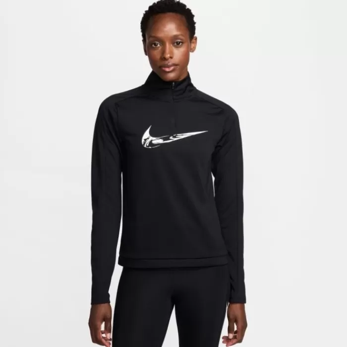 Swoosh HyperBright Half Zip Long Sleeve Midlayer-Nike Outlet