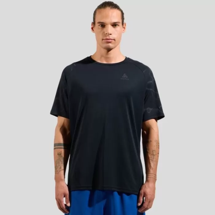 Essential Print T-Shirt Crew Neck-Odlo Flash Sale