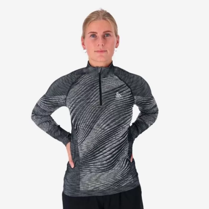 Top Turtle Neck Long Sleeve ½ Zip-Odlo Cheap