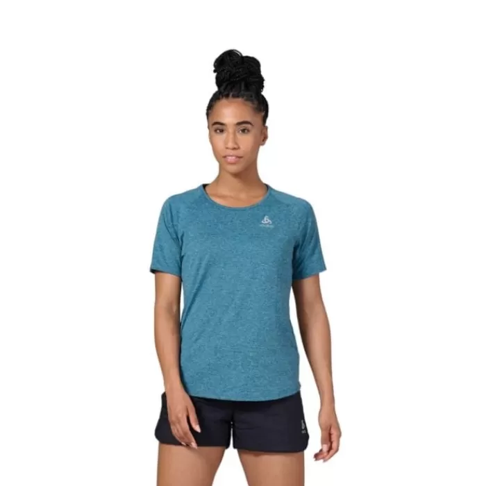 T-shirt Crew Neck Short Sleeve Run Easy-Odlo Cheap