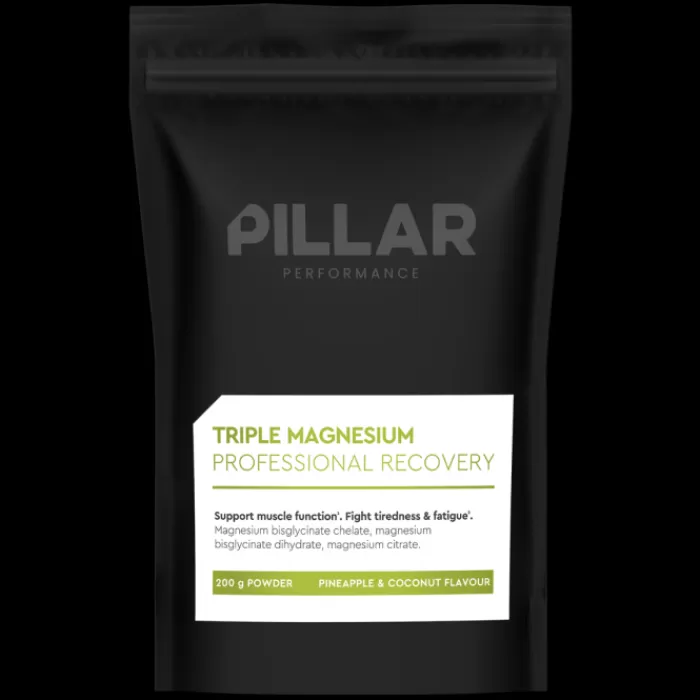 Triple Magnesium Professional Recovery Powder Pineapple/Coconut Pouch (200g)-PillarPerformance Sale