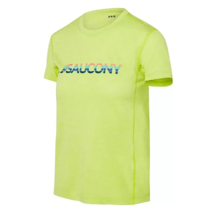 Stopwatch Graphic Short Sleeve-Saucony Flash Sale