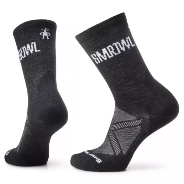 Run Athletic  Logo Crew Socks-Smartwool Fashion